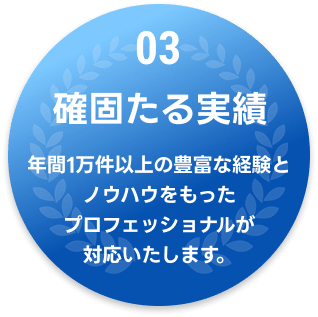 03 確固たる実績